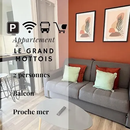 050 - Le Grand Mottois Studio, 2pers - 100m * La Grande-Motte